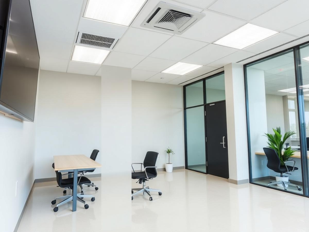 Espace de bureau commercial